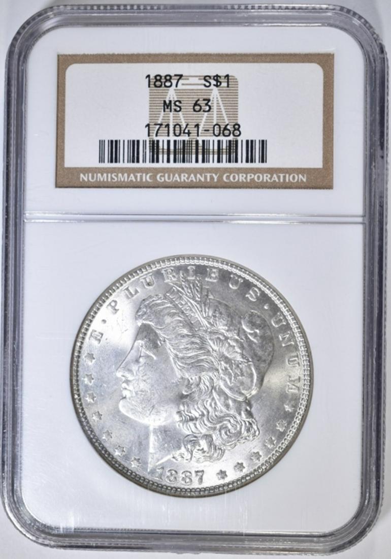 1887 MORGAN DOLLAR NGC MS-63 (1 of 4)