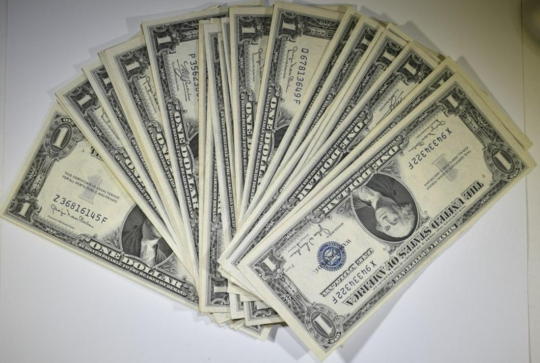 30 1935-D $1.00 SILVER CERTIFICATES  NICE AU/UNCS (1 of 1)