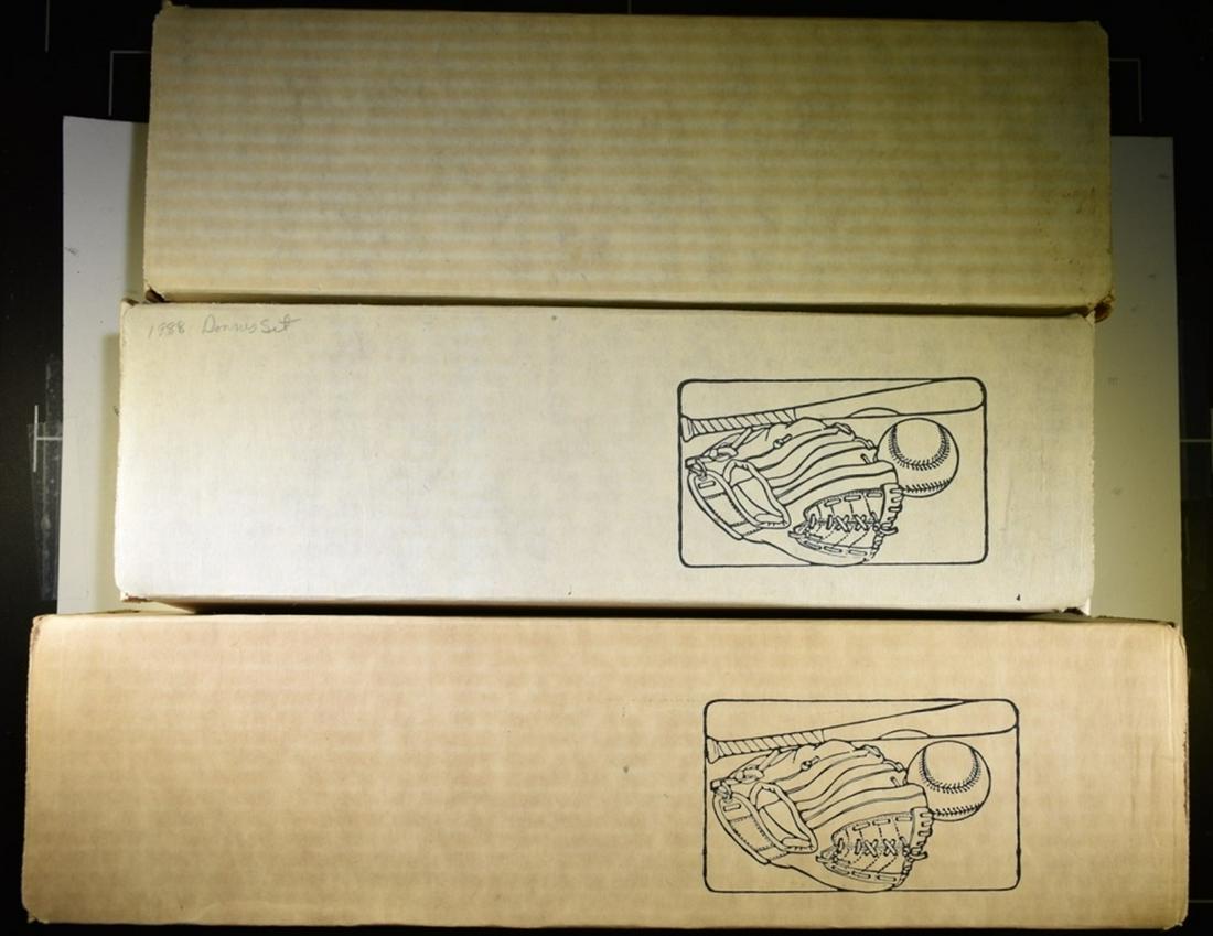 1988 DONRUSS, FLEER & TOPPS BASEBALL  SETS (1 of 2)