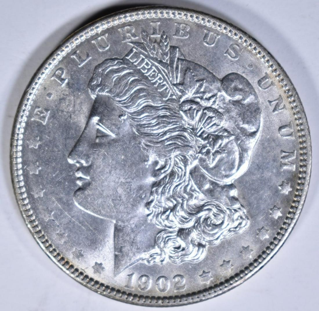 1902 MORGAN DOLLAR  CH BU (1 of 2)