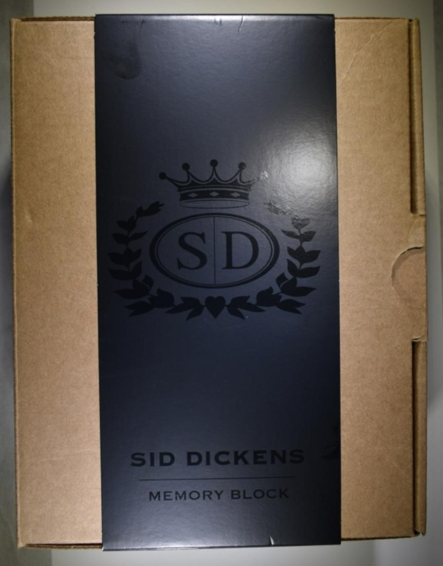 SID DICKENS WP02 DREAM AWAY MEMORY BLOCK: HAND MADE TILE RETIRED WITH BOX & SLEEVE ESTIMATE $200 - $250.