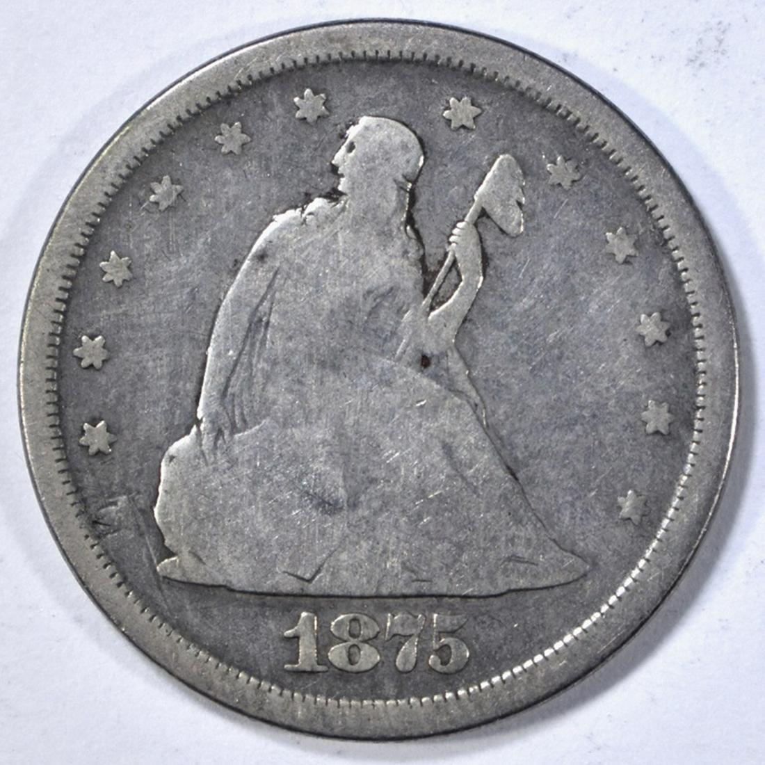 1875-S 20-CENT PIECE VG (1 of 2)