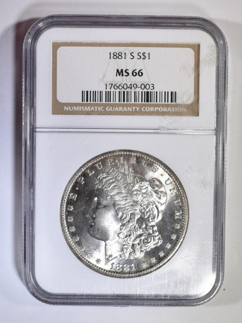 1881-S MORGAN DOLLAR NGC MS-66 (1 of 4)