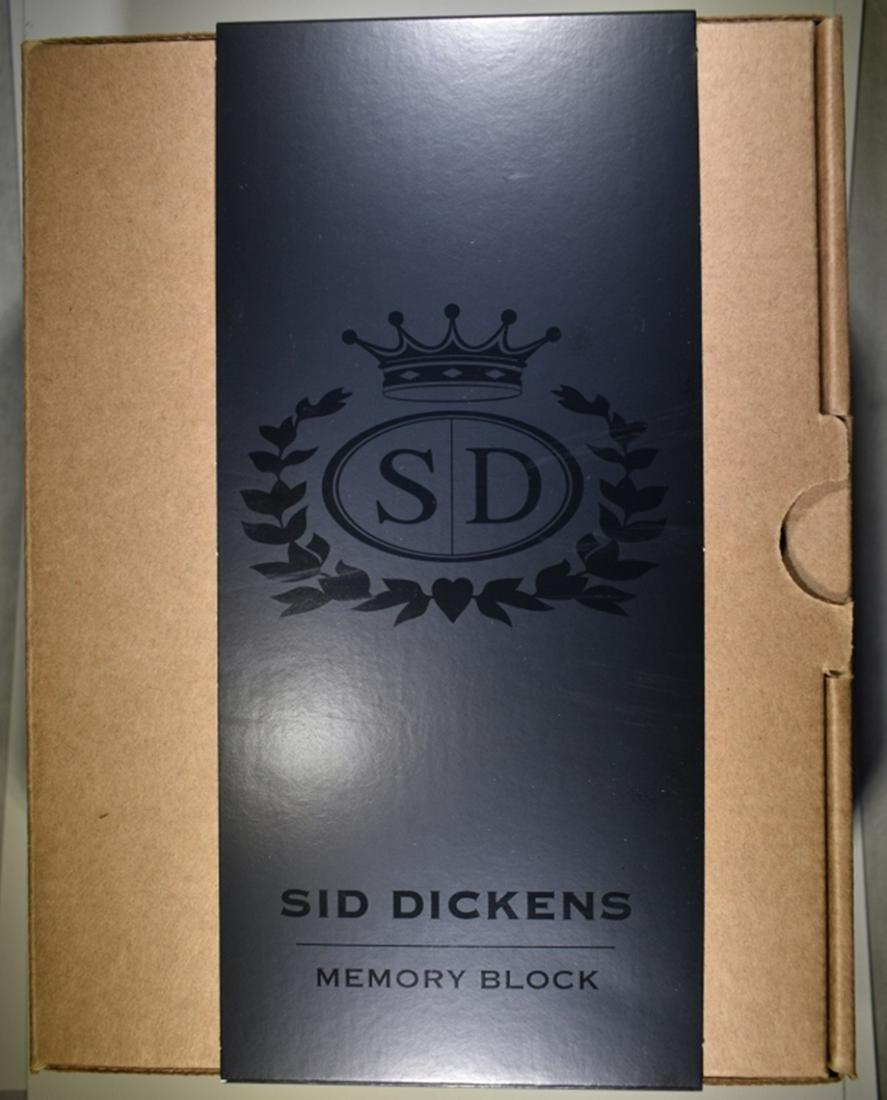 SID DICKENS T-349 KING OF THE FOREST RETIRED BLOCK: HAND MADE TILE WITH BOX & SLEEVE ESTIMATE $200 - $240.