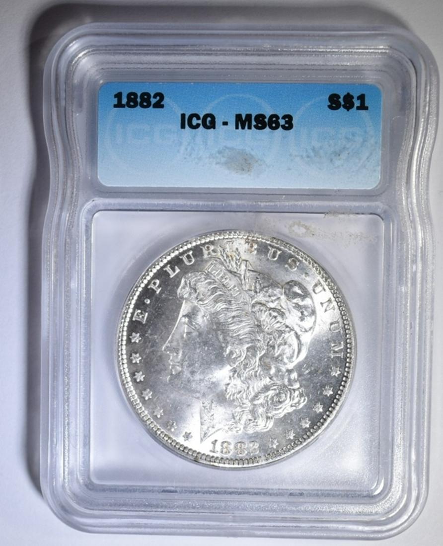 1882 MORGAN DOLLAR ICG MS-63 (1 of 4)