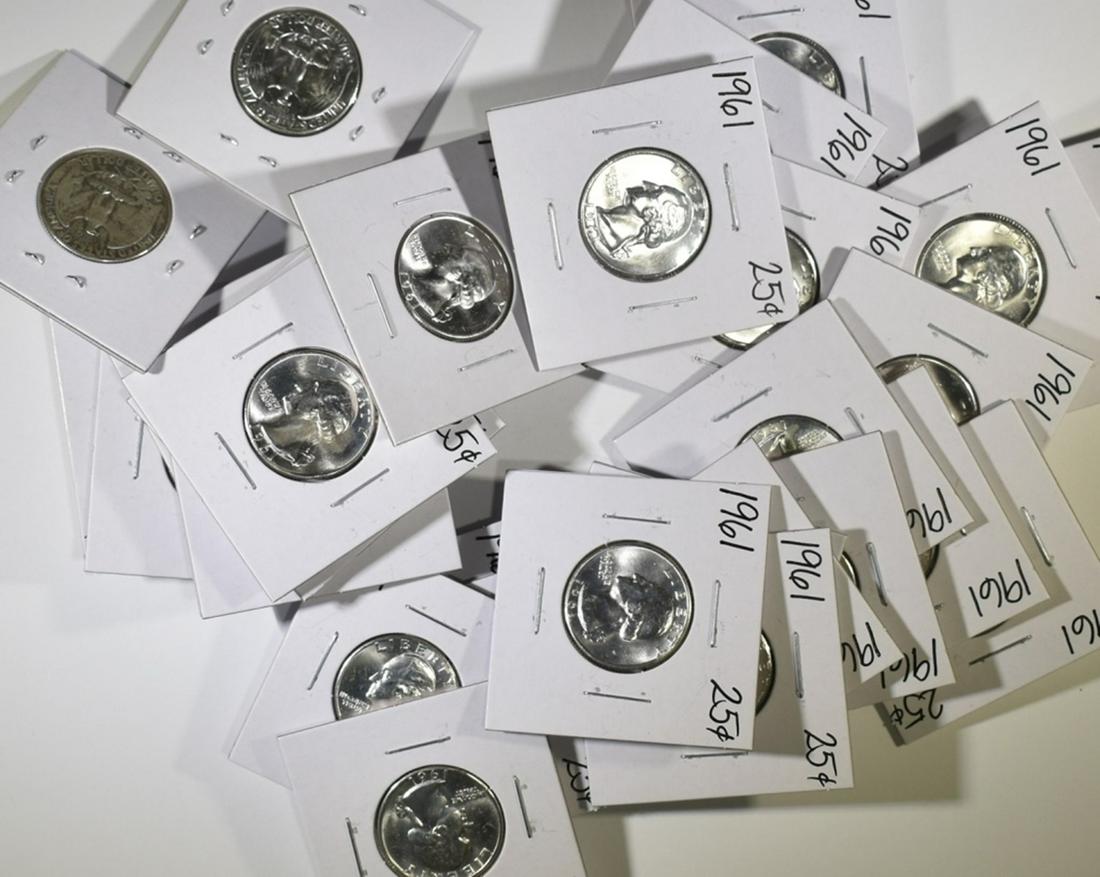 (30) 1961 BU WASHINGTON QUARTERS (1 of 1)