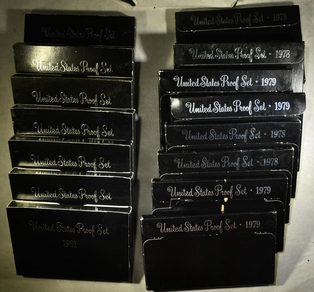U.S. PROOF SET LOT; (1 of 1)