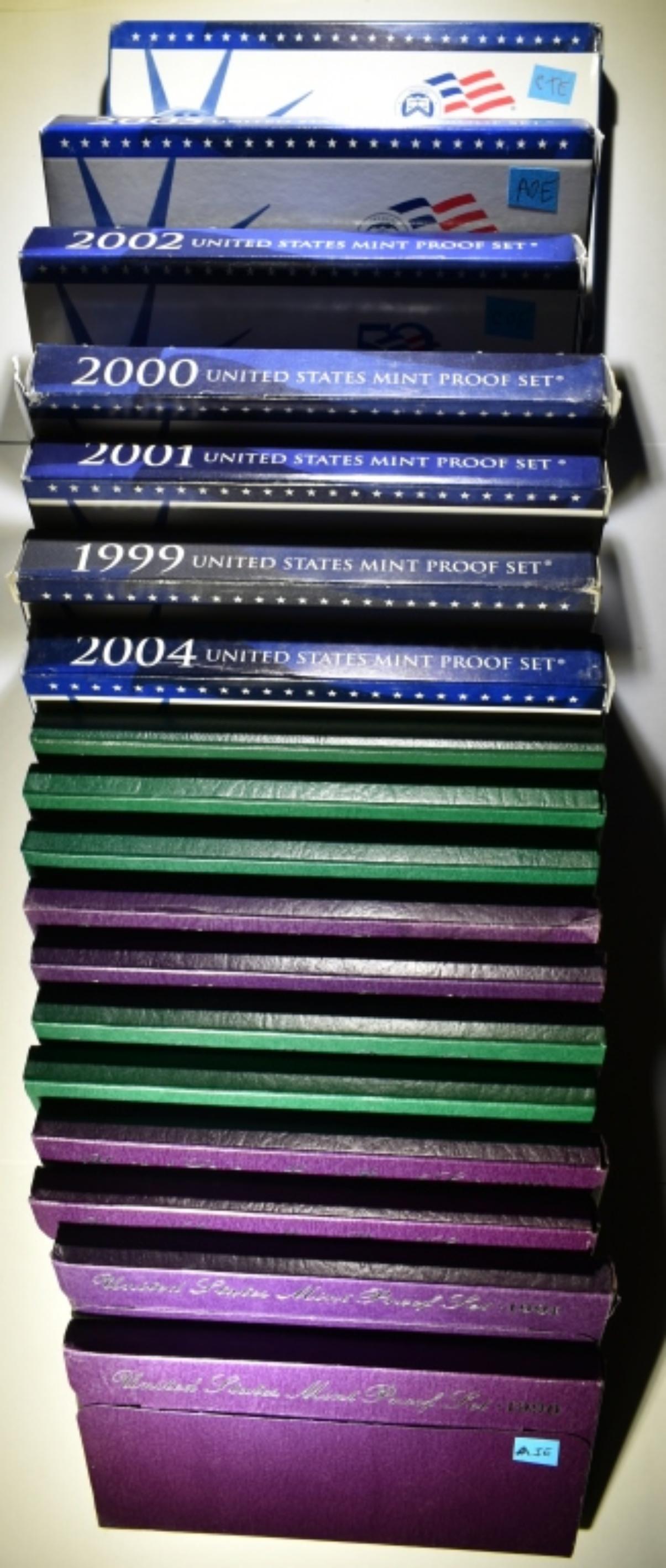 U.S. MINT PROOF SET LOT: (1 of 3)