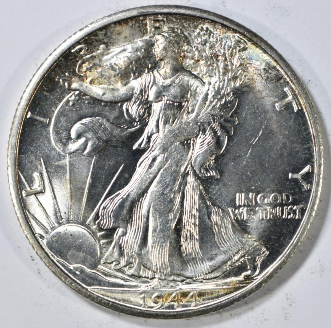 1944-S WALKING LIBERTY HALF DOLLAR  CH/GEM BU (1 of 2)