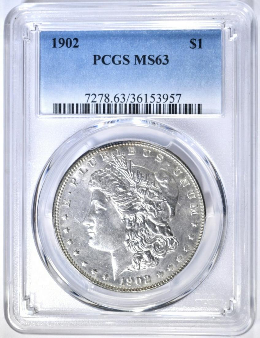 1902 MORGAN DOLLAR PCGS MS-63 (1 of 4)