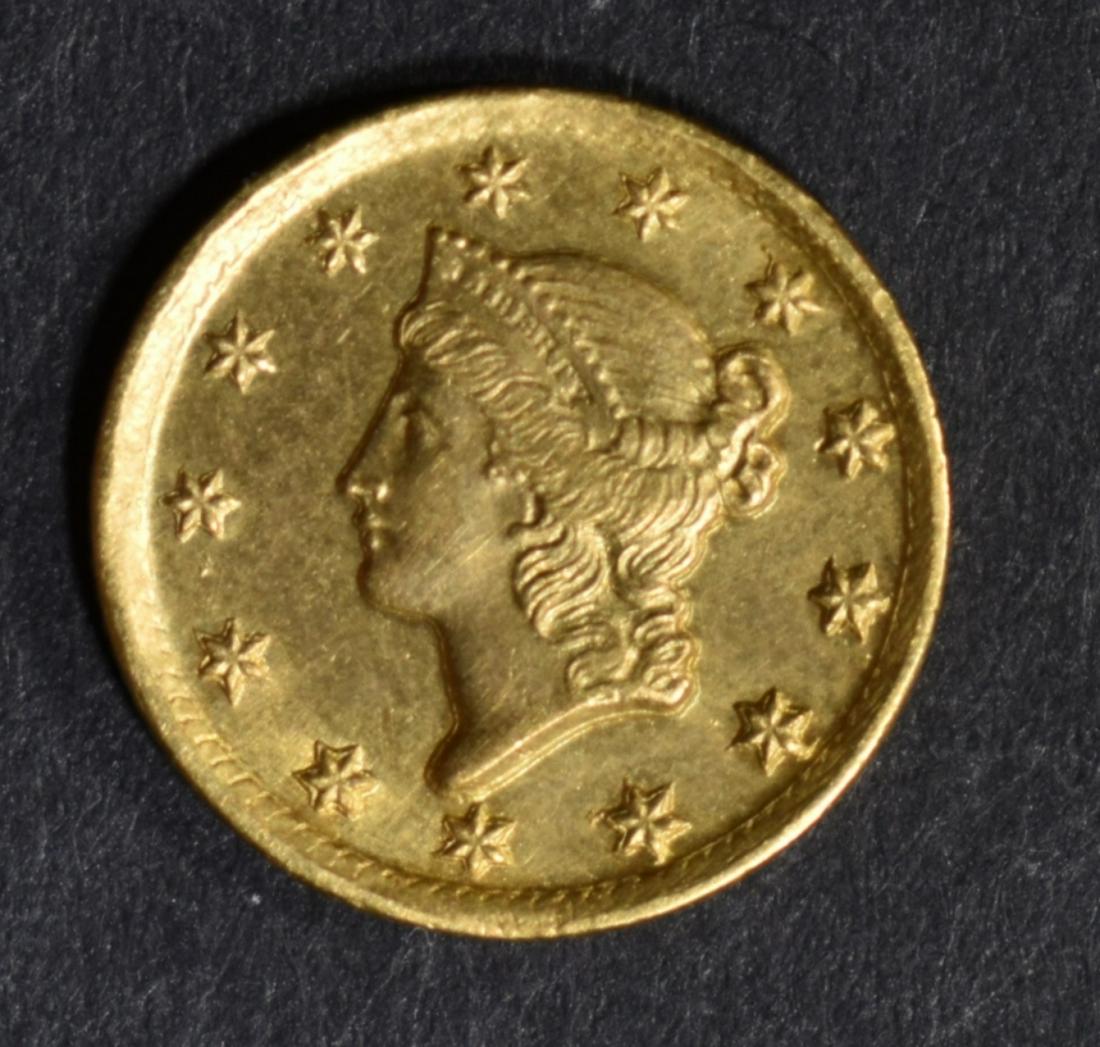 1849-D GOLD DOLLAR  NICE BU (1 of 2)