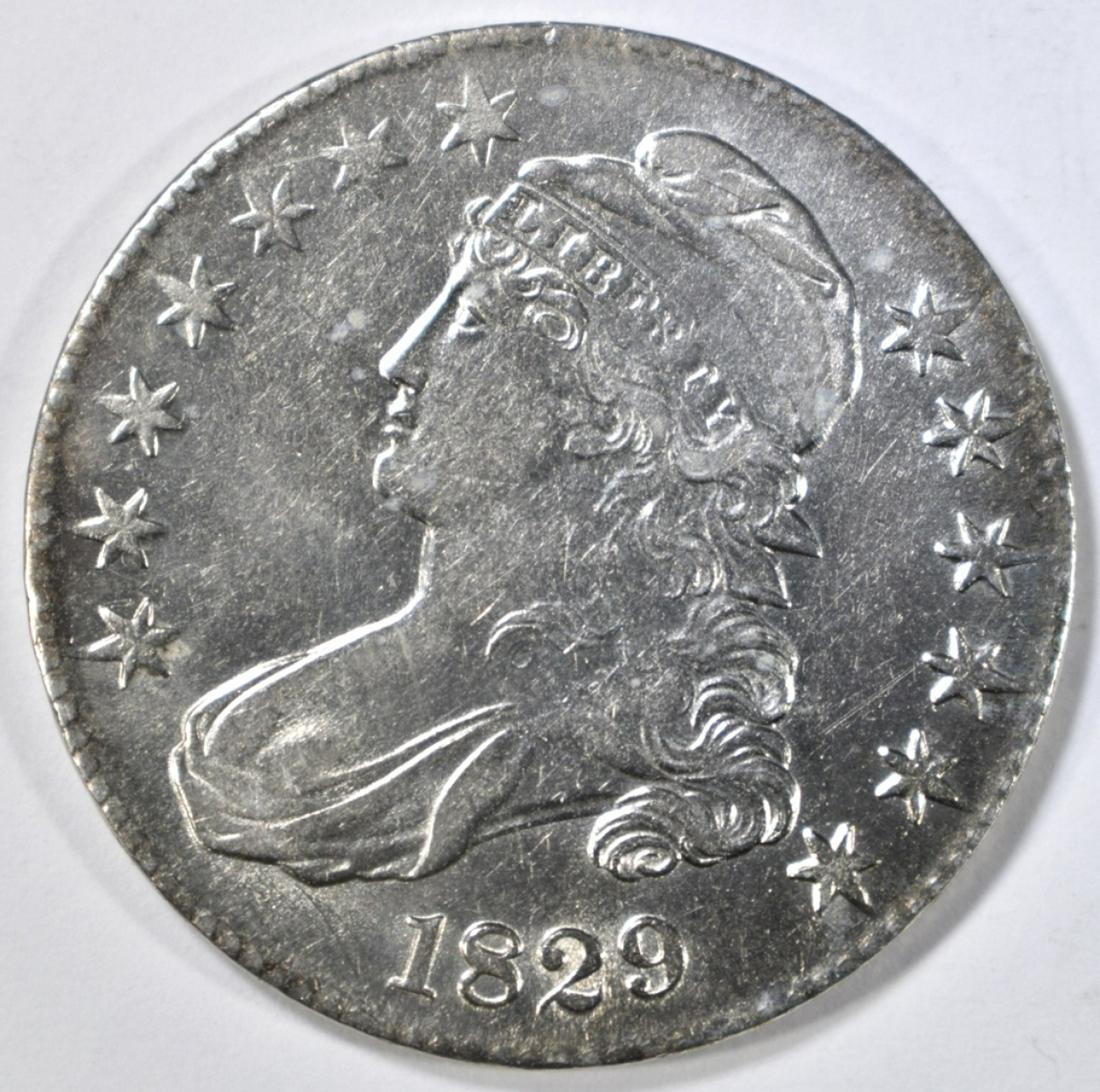 1829 BUST HALF DOLLAR AU/BU (1 of 4)