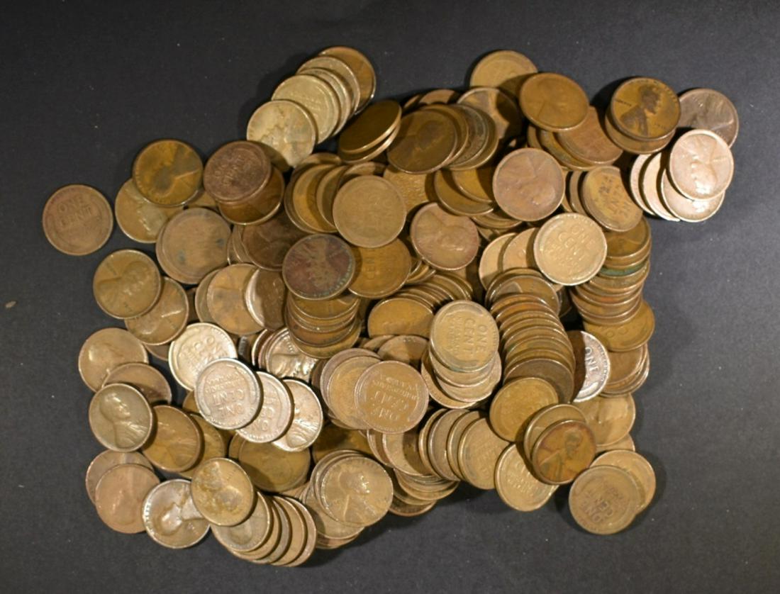 250-MIXED CIRC LINCOLN WHEAT CENTS FROM THE TEENS (1 of 2)