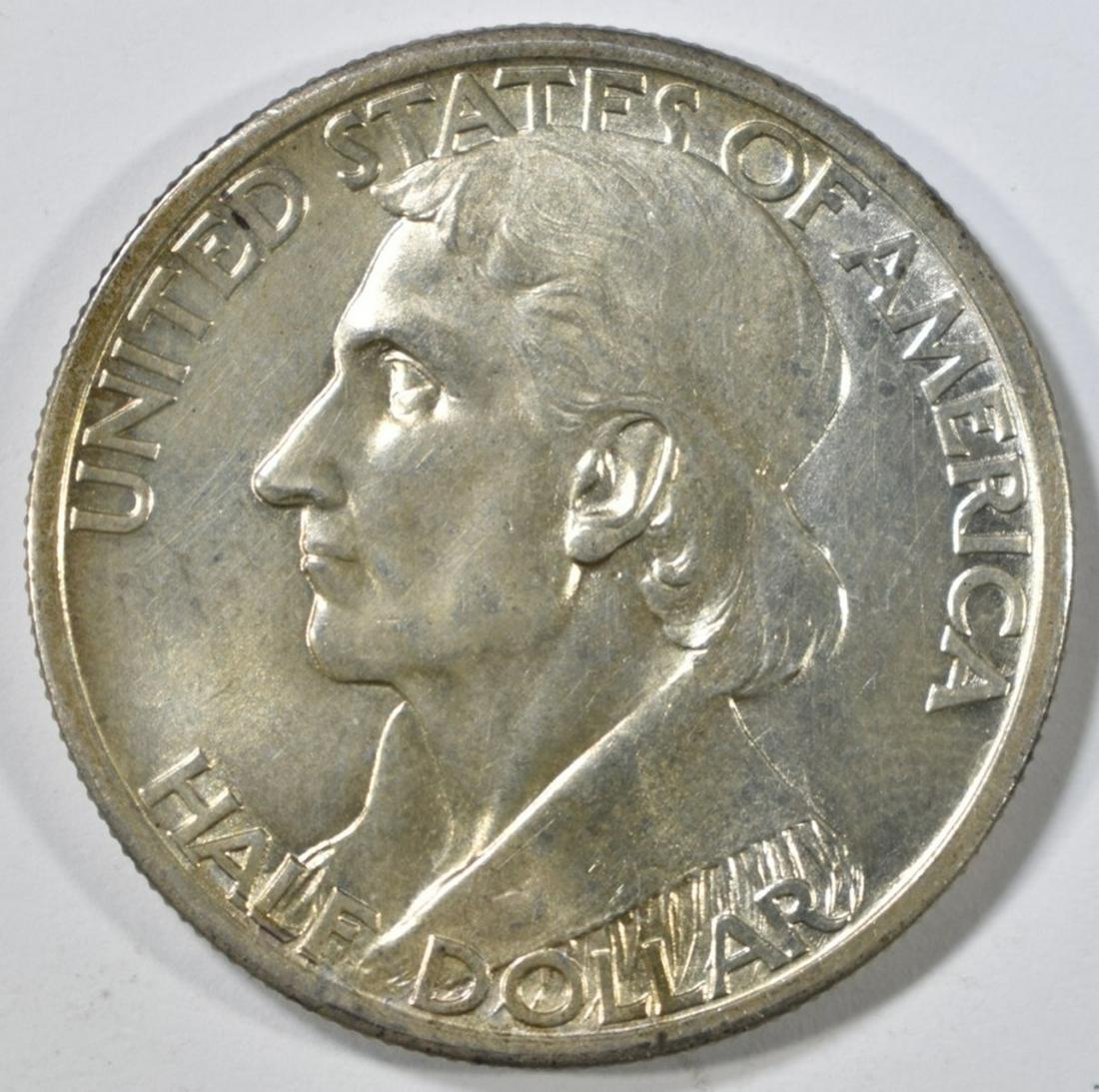1936-S BOONE COMMEM HALF DOLLAR   GEM BU (1 of 2)