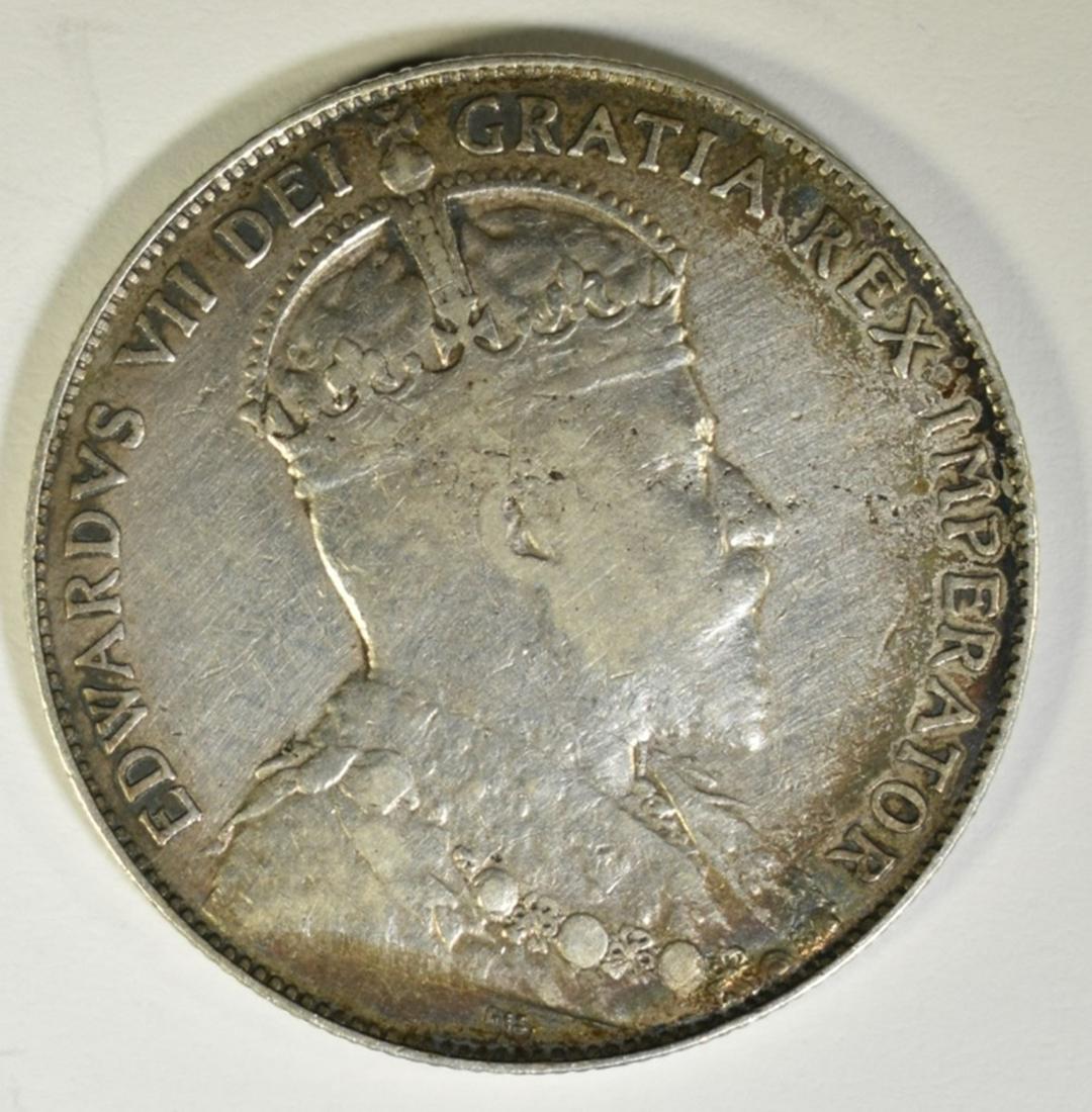 1910 VL CANADA HALF DOLLAR VF (1 of 2)