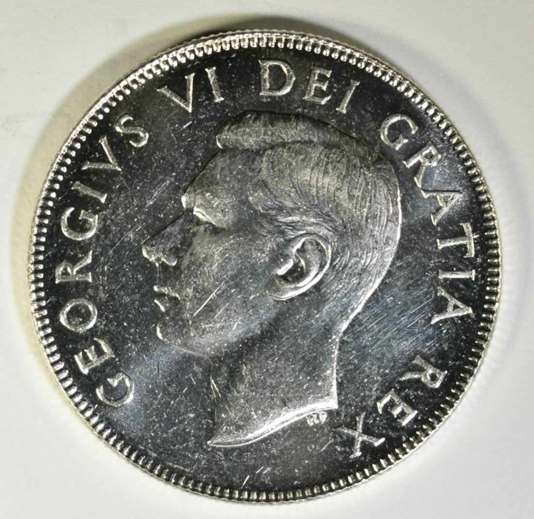 1950 DESIGN IN 0 CANADA HALF DOLLAR CH BU (1 of 2)