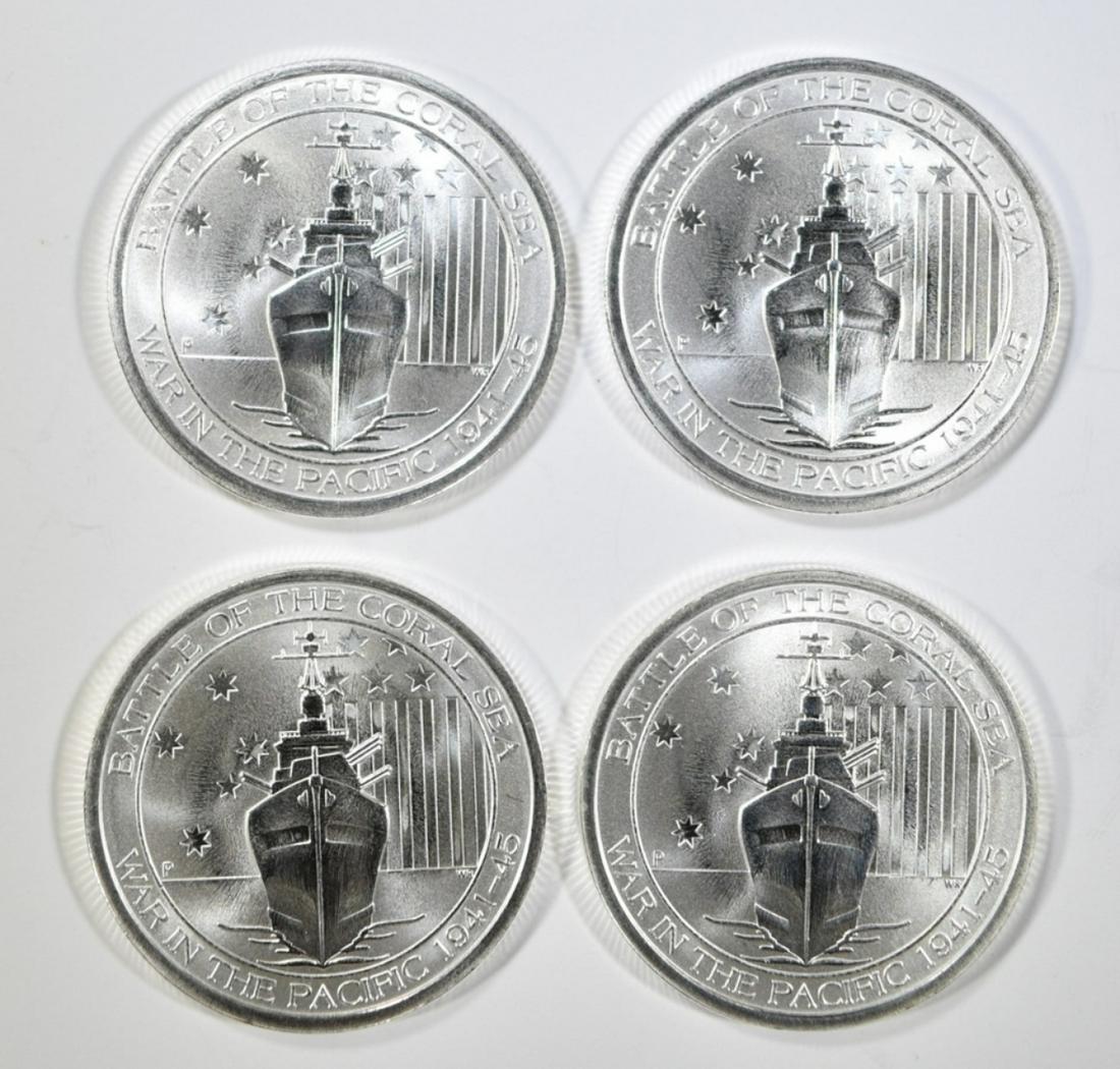 (4) 2015 1/2 OZ SILVER AUSTRALIA 50 CENTS (1 of 2)