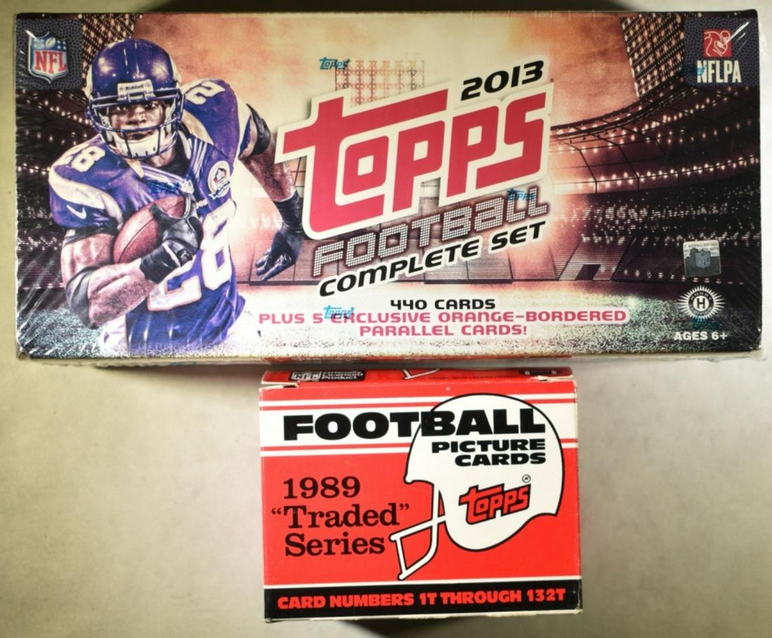 LOT OF BOXED FOOTBALL CARDS (1 of 2)