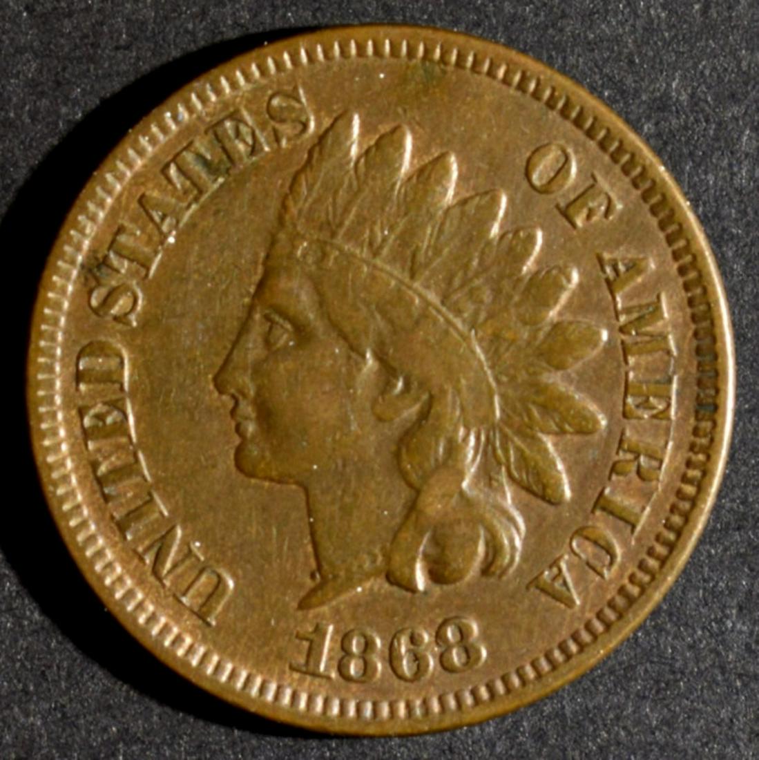 1868 INDIAN CENT VF/XF (1 of 2)