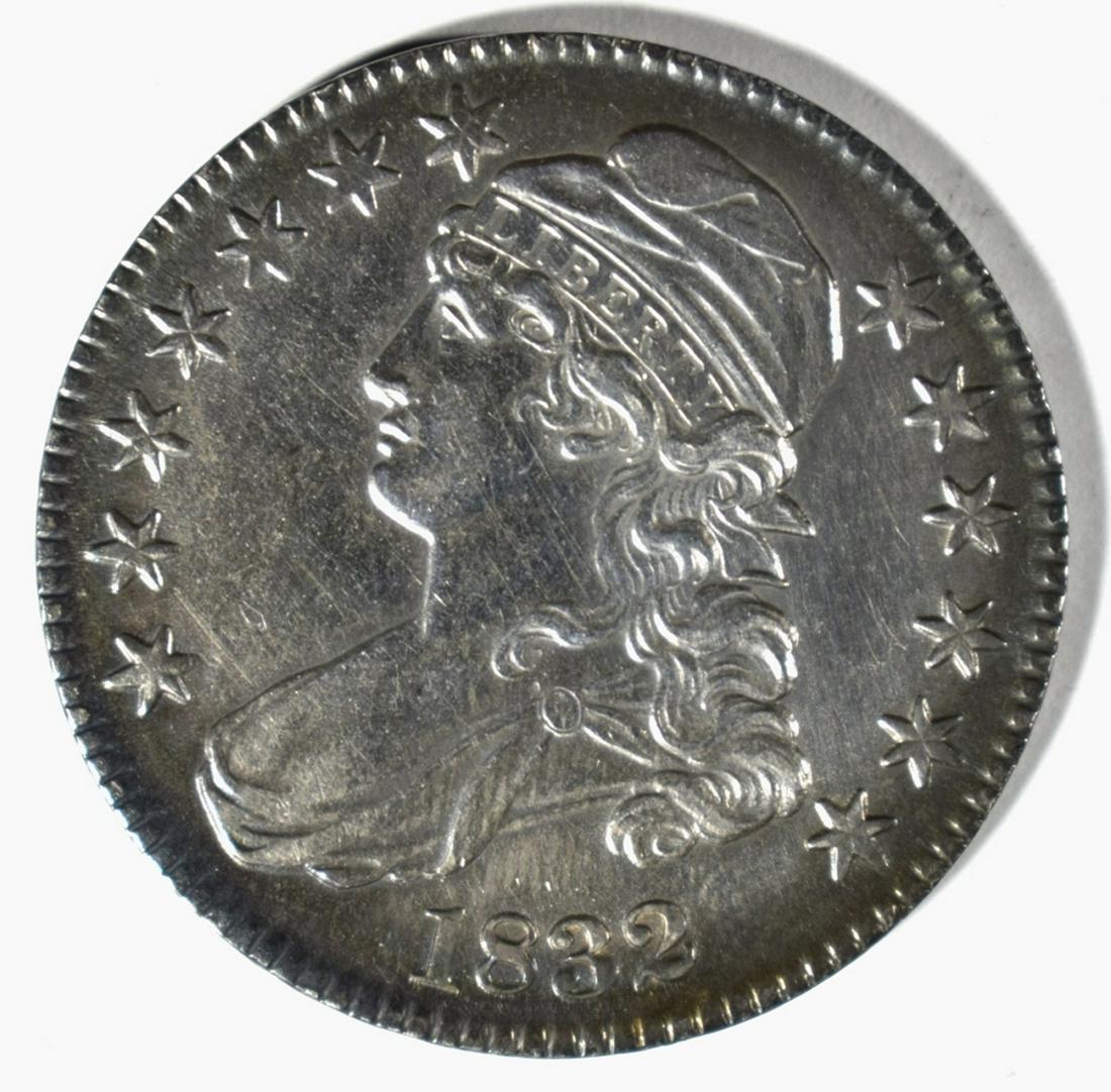 1832 BUST HALF DOLLAR AU/BU (1 of 2)