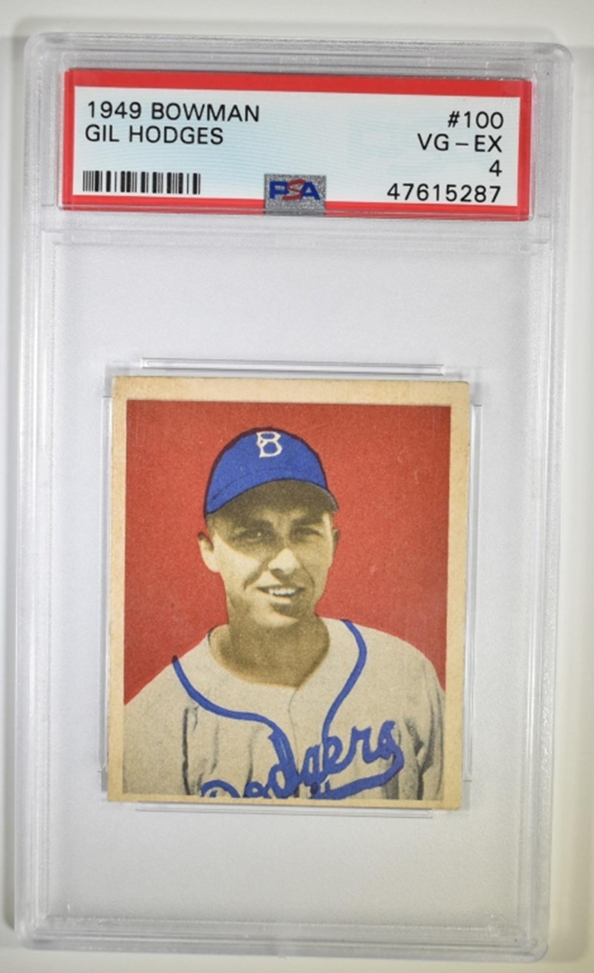 1949 BOWMAN GIL HODGES #100 VG-EX4 (1 of 2)