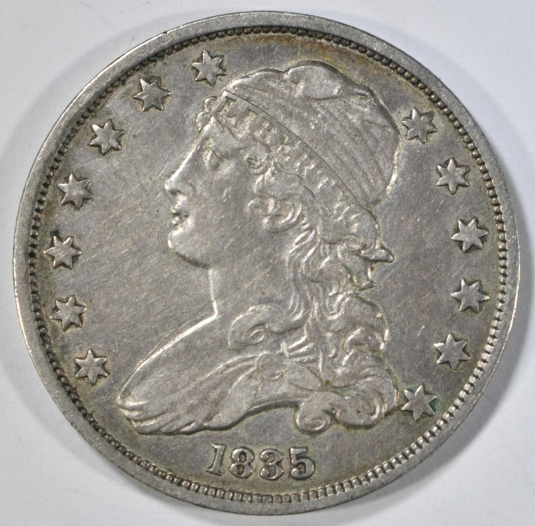 1835 BUST QUARTER XF/AU (1 of 2)
