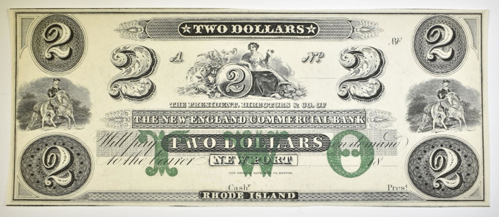 18-- $2 REMAINDER NOTE (1 of 2)