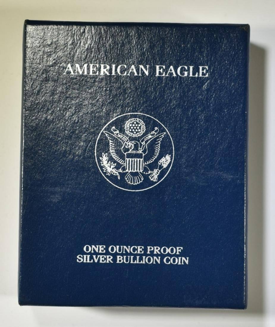 2003 PROOF AMERICAN SILVER EAGLE ORIG BOX/COA (1 of 2)