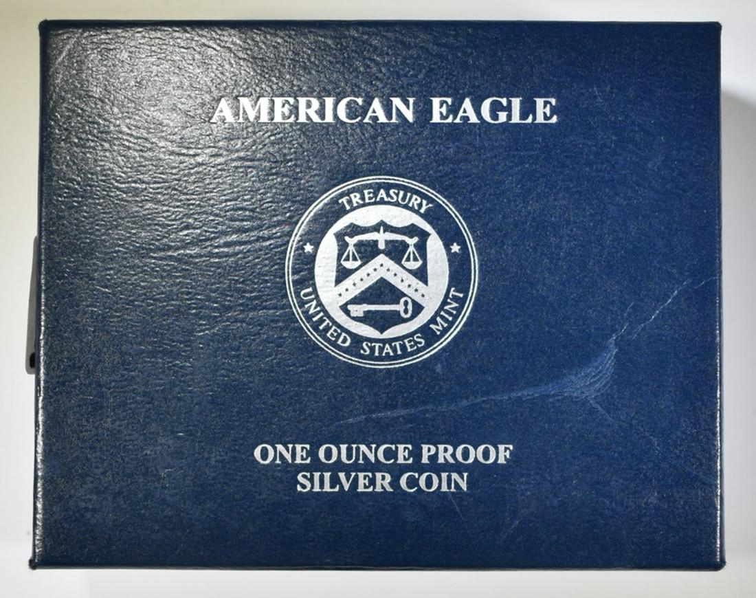 2014 PROOF AMERICAN SILVER EAGLE ORIG BOX/COA (1 of 4)