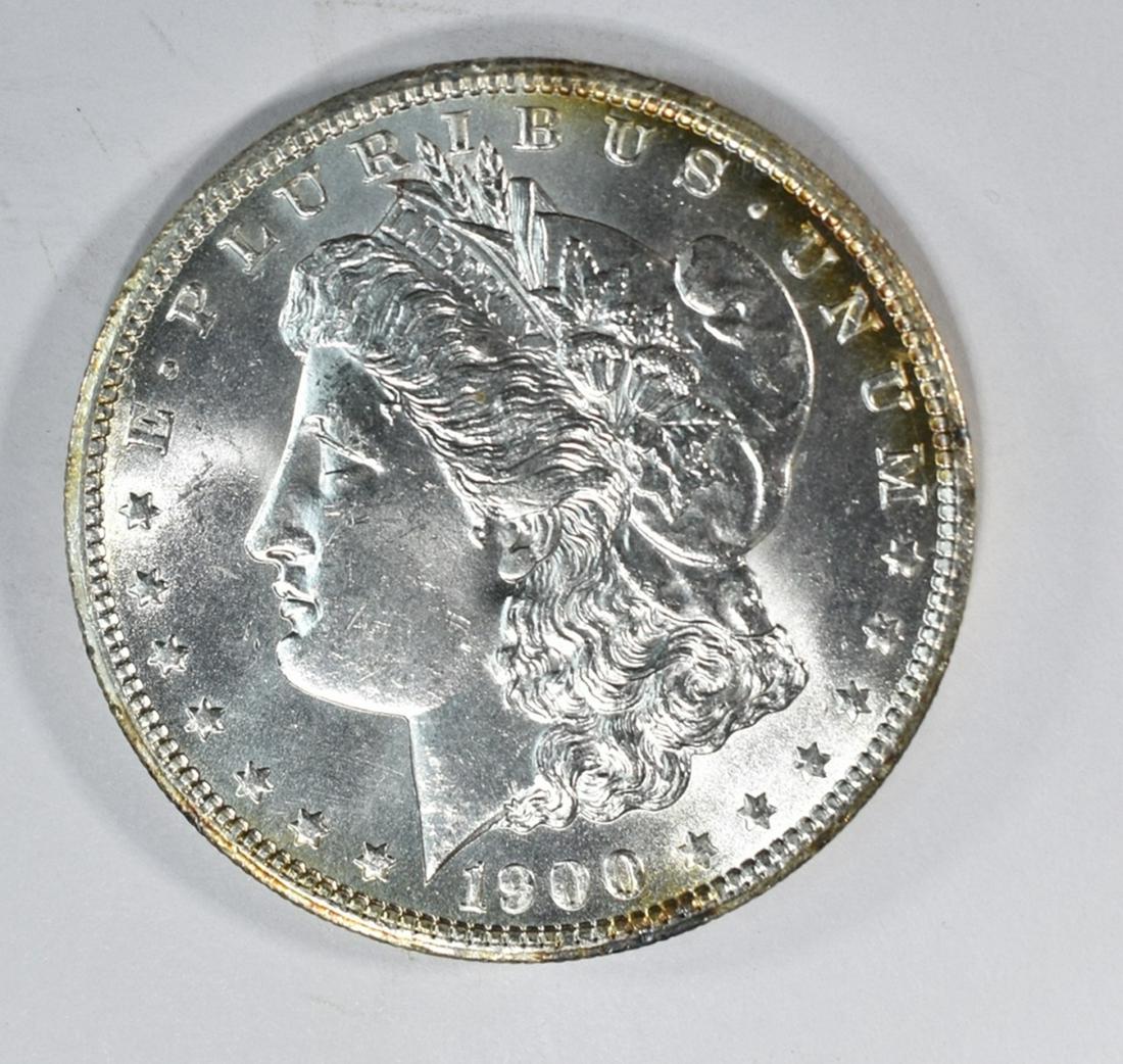 1900-O MORGAN DOLLAR GEM BU (1 of 2)