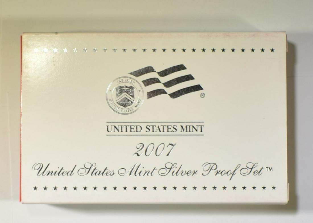 2007 U.S. SILVER PROOF SET ORIG PACKAGING (1 of 2)