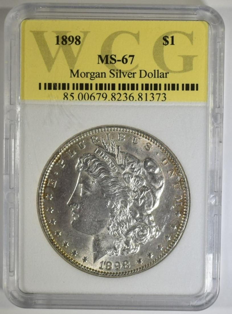 1898 MORGAN DOLLAR  WCG SUPERB GEM (1 of 4)