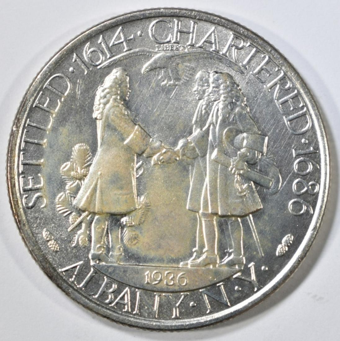1936 ALBANY COMMEM HALF DOLLAR CH BU (1 of 2)