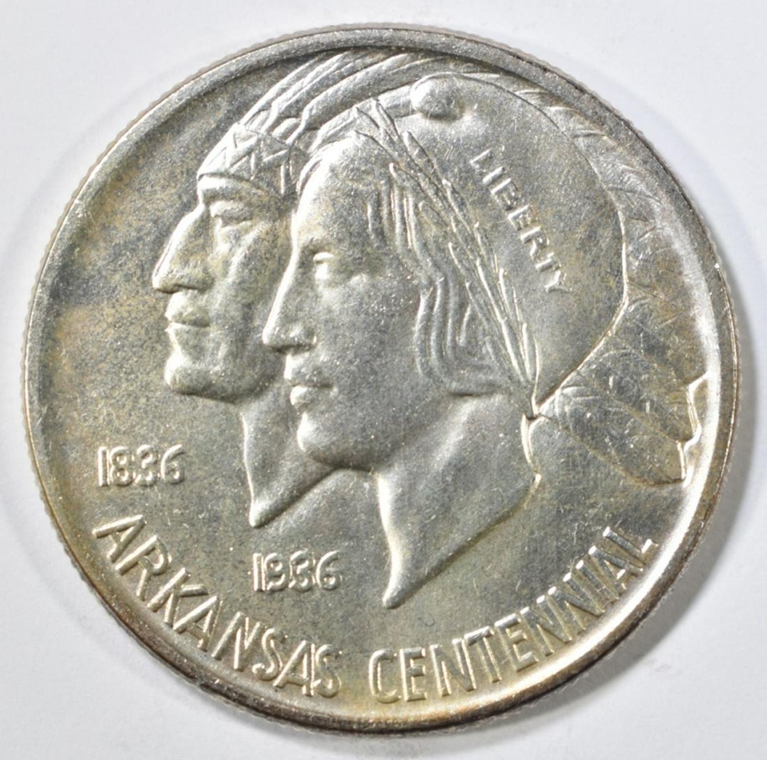 1938 ARKANSAS COMMEM HALF DOLLAR BU (1 of 2)