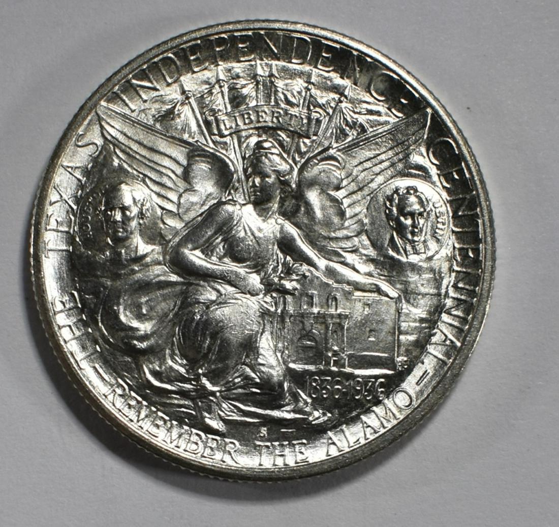 1936-S TEXAS COMMEM HALF DOLLAR CH BU (1 of 2)
