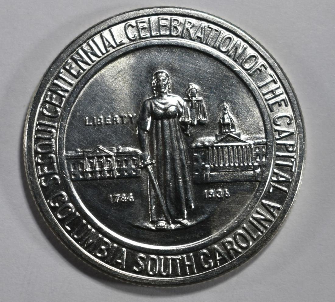 1936 COLUMBIA COMMEM HALF DOLLAR GEM BU (1 of 2)