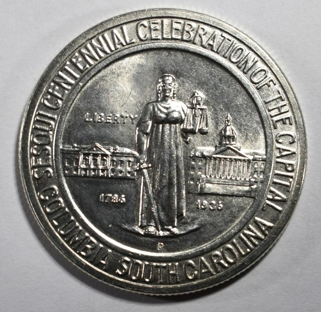 1936-D COLUMBIA COMMEM HALF DOLLAR GEM BU (1 of 2)