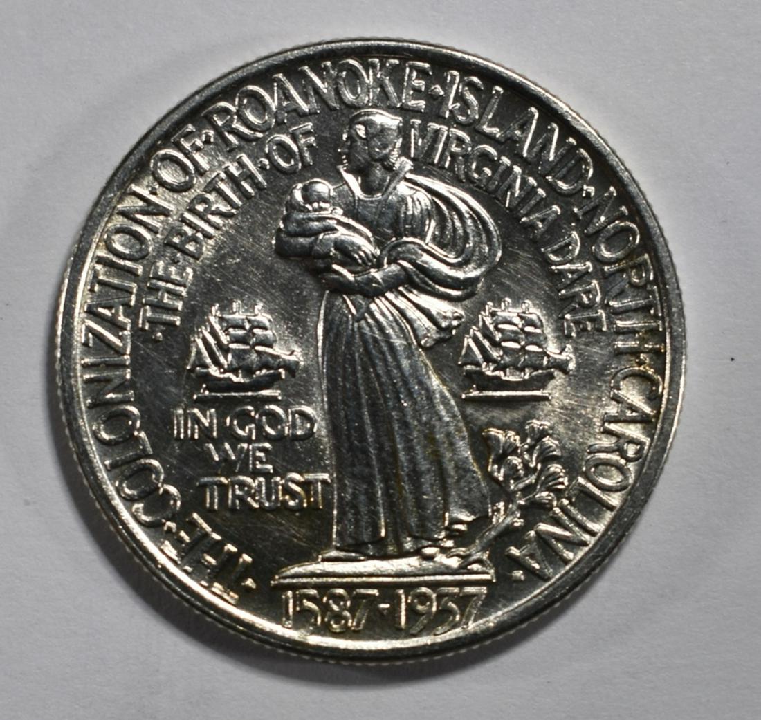 1937 ROANOKE COMMEM HALF DOLLAR CH BU (1 of 1)