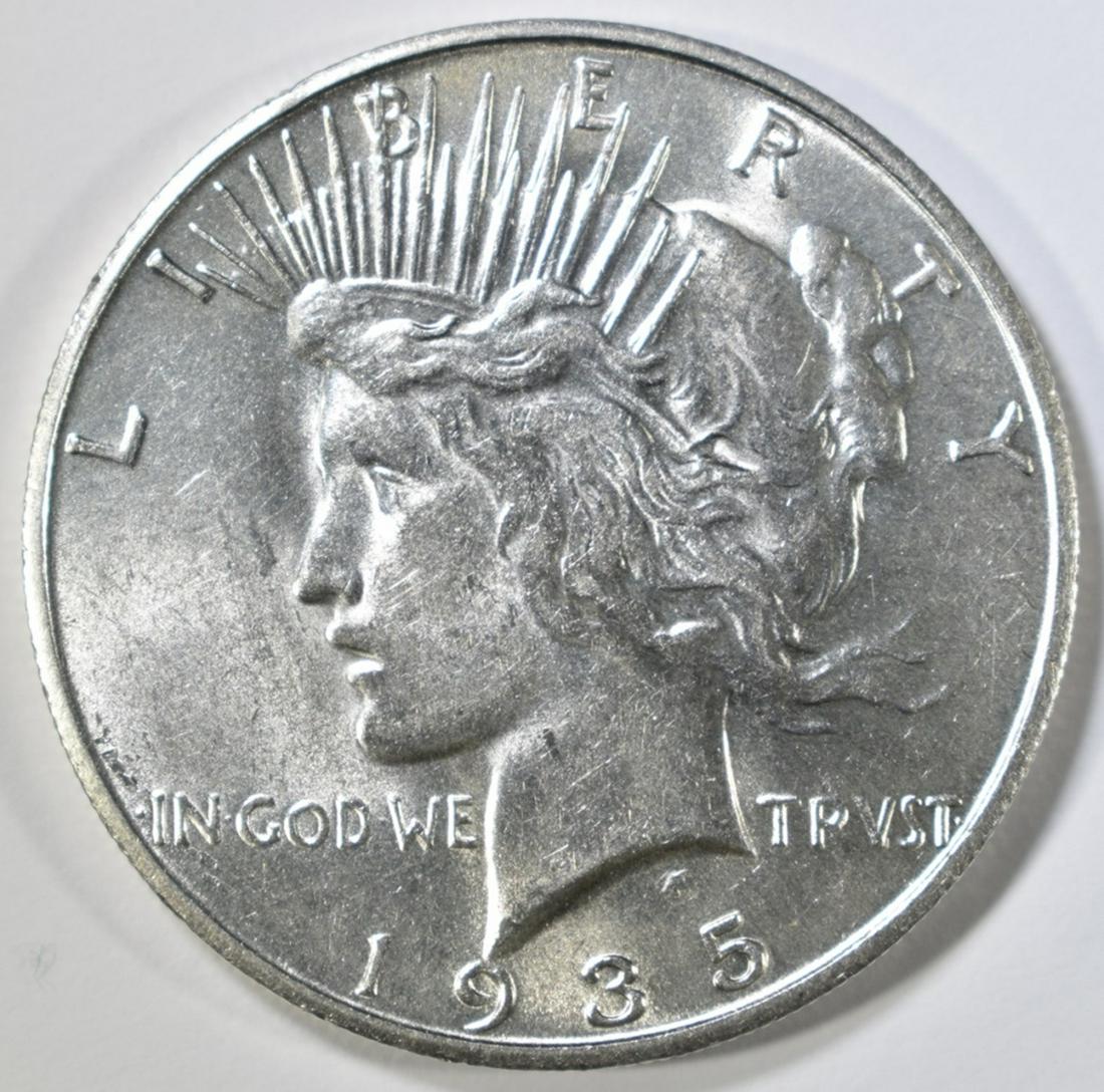 1935-S PEACE DOLLAR  CH BU (1 of 2)