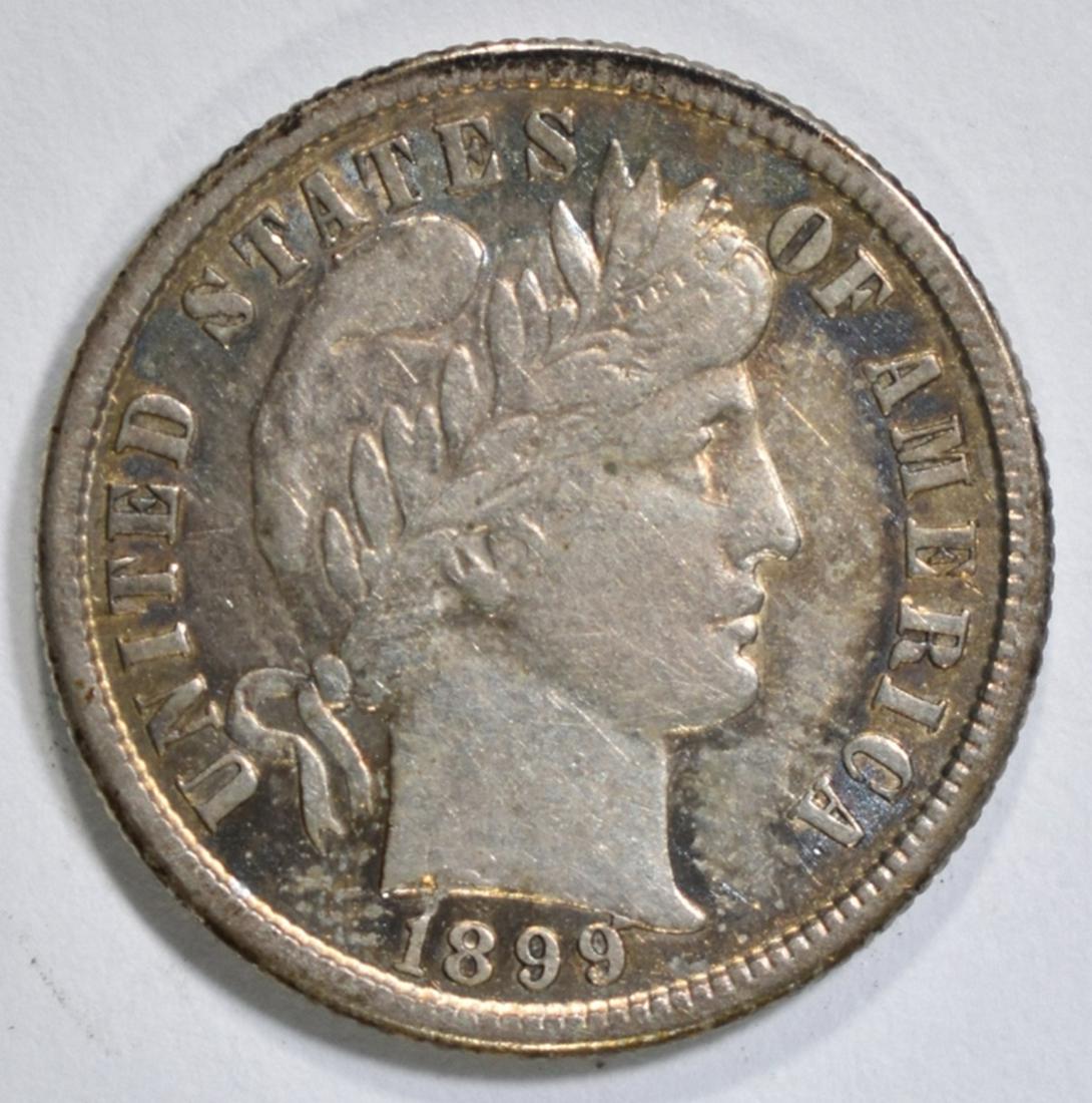 1899-S BARBER DIME AU (1 of 2)