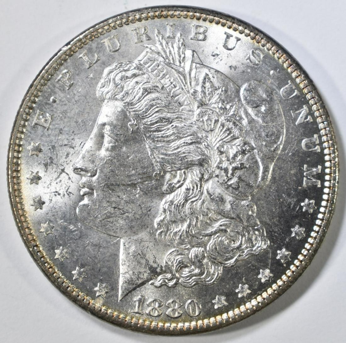 1880 MORGAN DOLLAR BU (1 of 2)