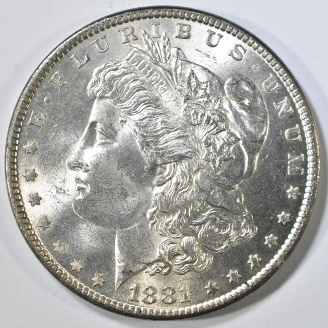 1881 MORGAN DOLLAR CH BU (1 of 2)