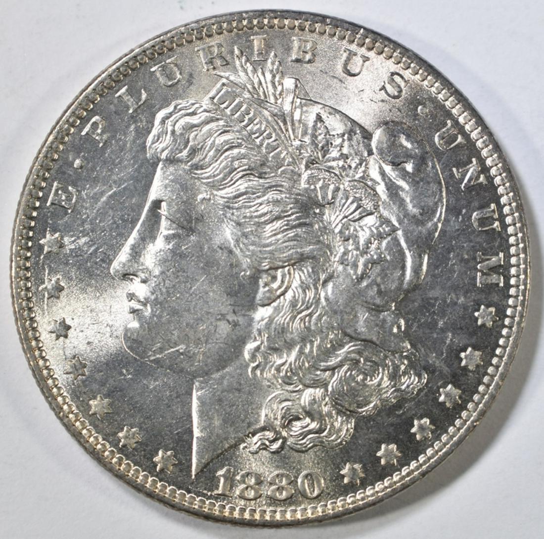 1880-O MORGAN DOLLAR BU (1 of 2)