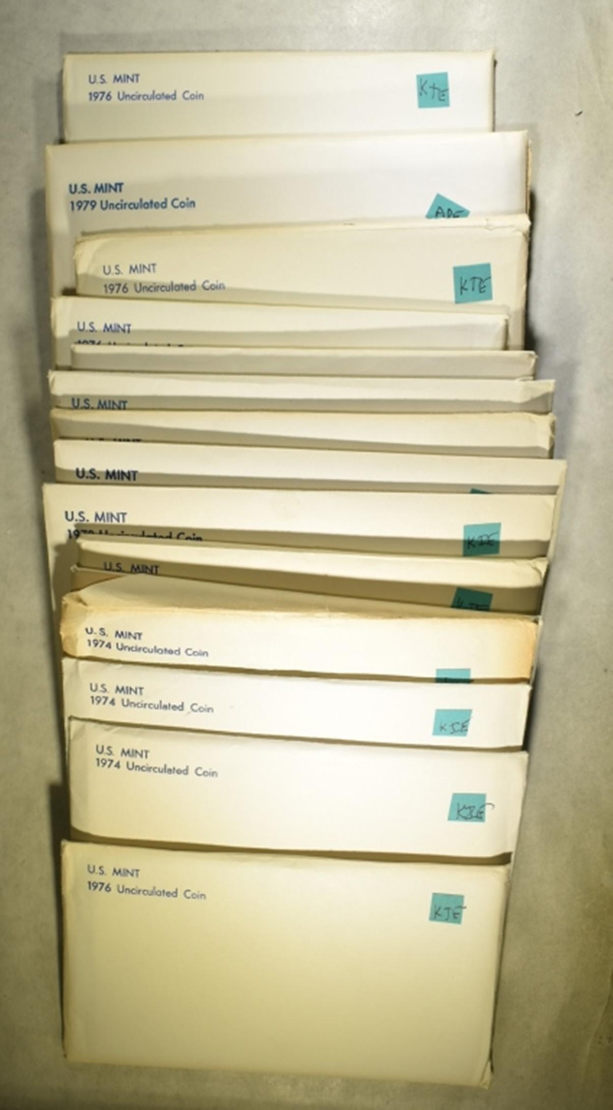 U.S. MINT UNC SETS FROM THE 1970'S (1 of 3)