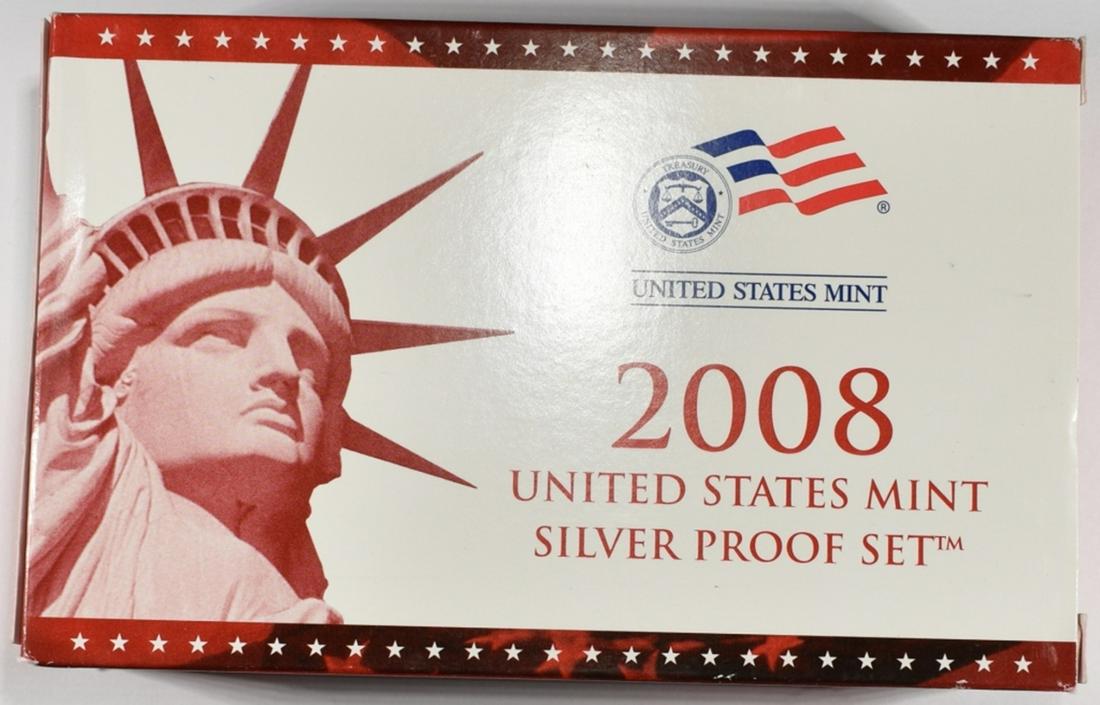 2008 U.S. SILVER PROOF SET ORIG PACKAGING (1 of 3)