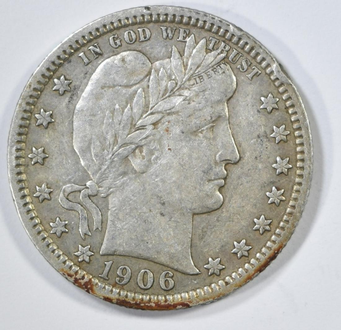 1906 BARBER QUARTER XF (1 of 2)