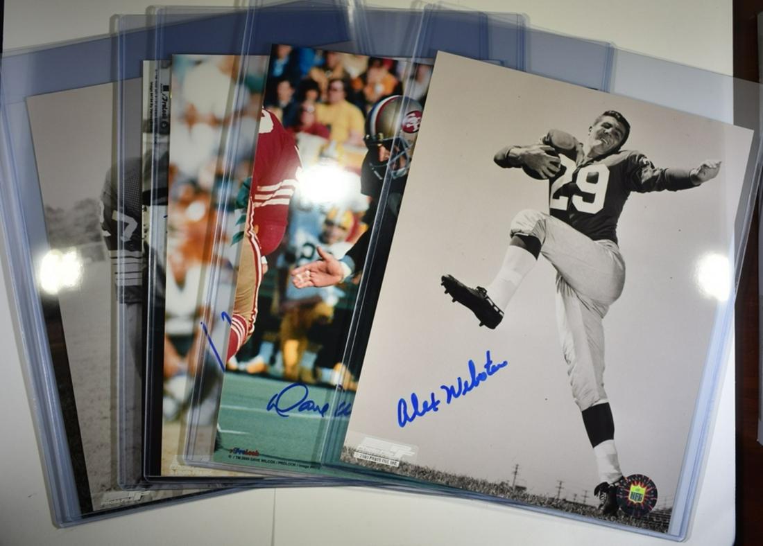 6 SIGNED 8X10 PICTURES NO COA (1 of 1)