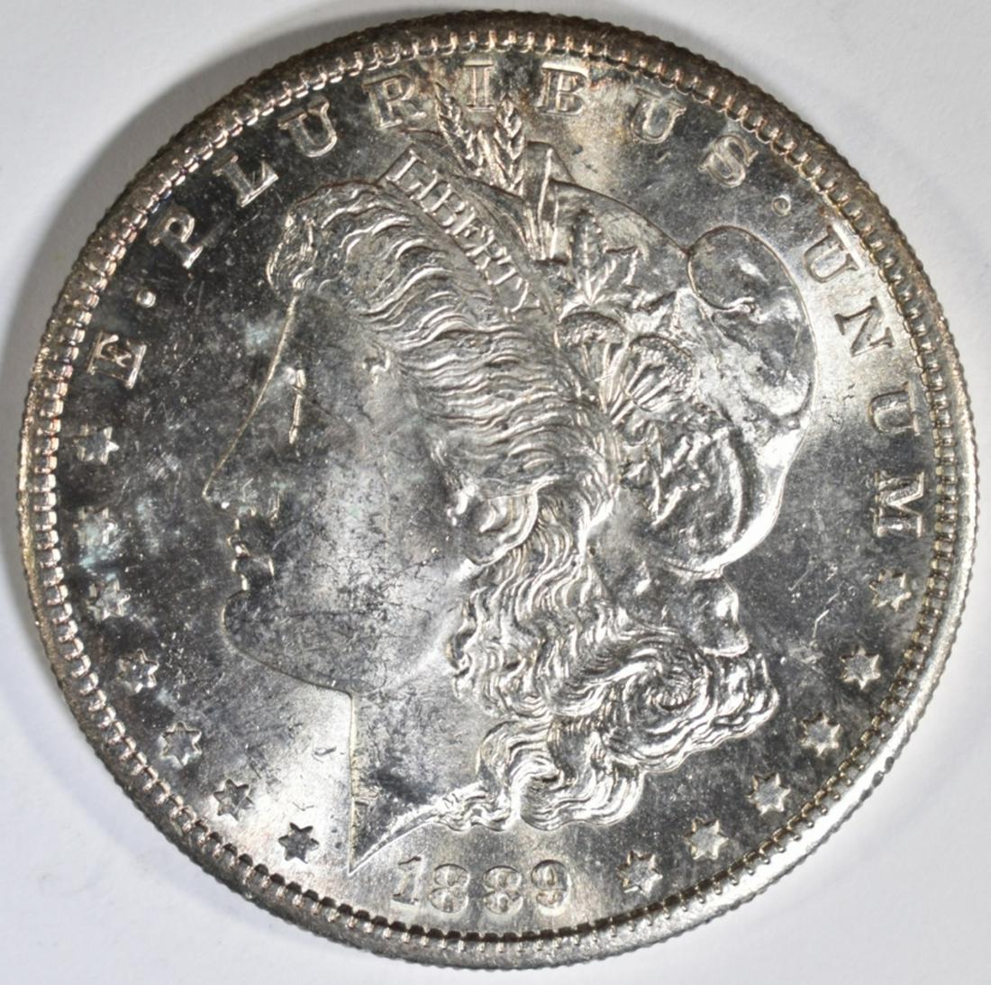 1889-S MORGAN DOLLAR CH BU (1 of 2)