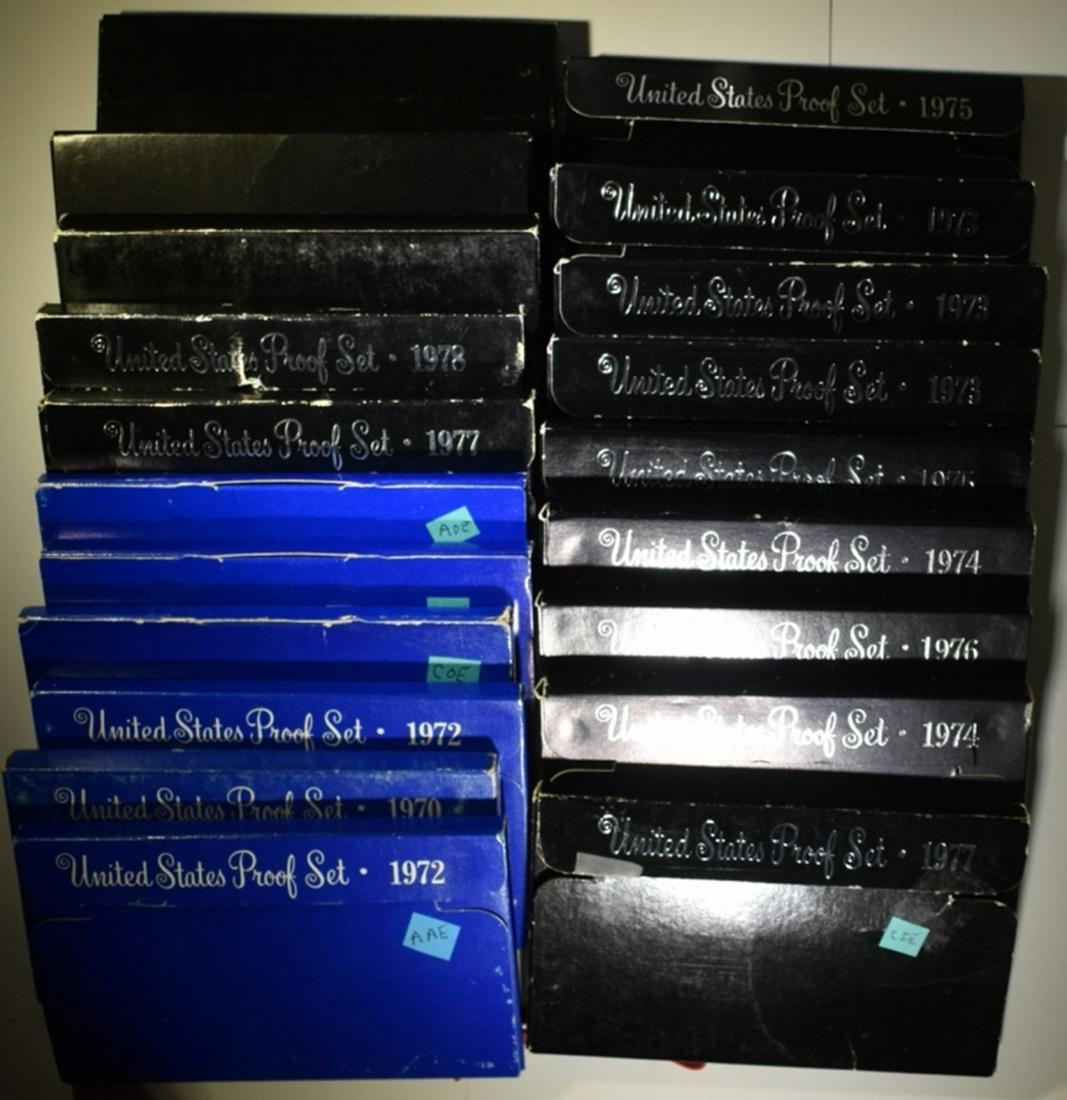 U.S. PROOF SET LOT: (1 of 3)