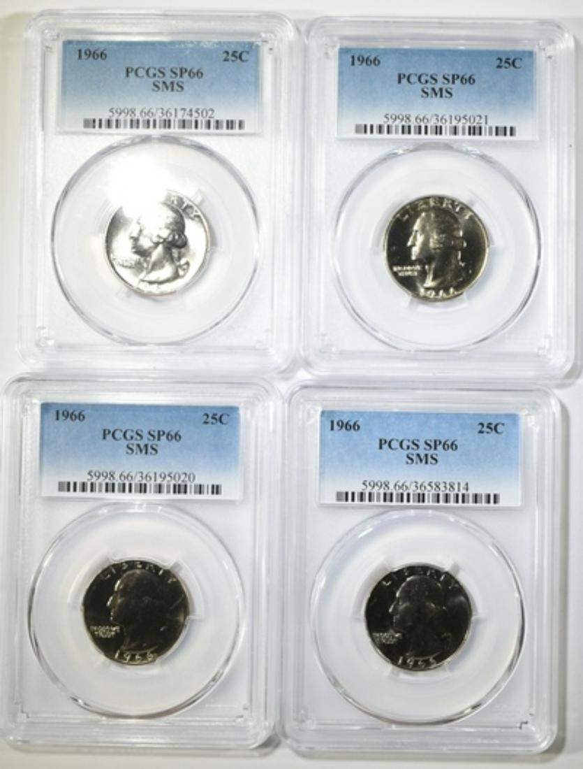 4 1966 SMS WASHINGTON QUARTER SP-66 (1 of 2)